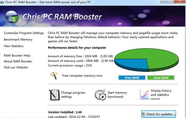 Chris-PC RAM Booster精简版