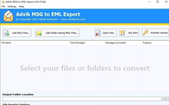 Advik MSG to EML Export中文汉化版