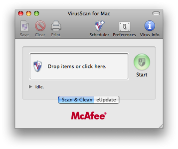 McAfee VirusScan mac官方版