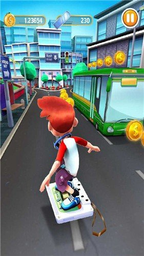 巴士跑酷2游戏正版免广告