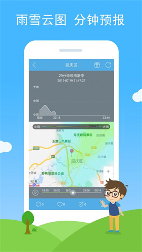 七彩天气预报自动定位版app
