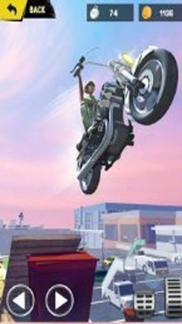 特技越野摩托车3D手机游戏