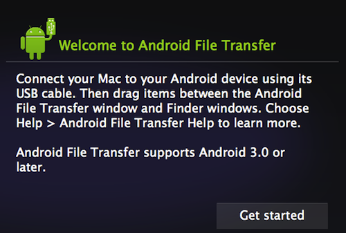 Android File Transfer(mac手机助手)