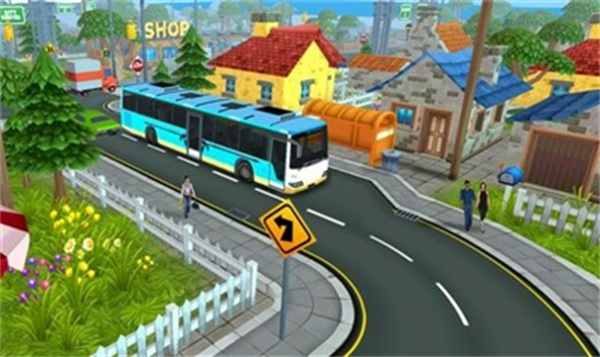 巴士模拟器司机3D游戏中文版